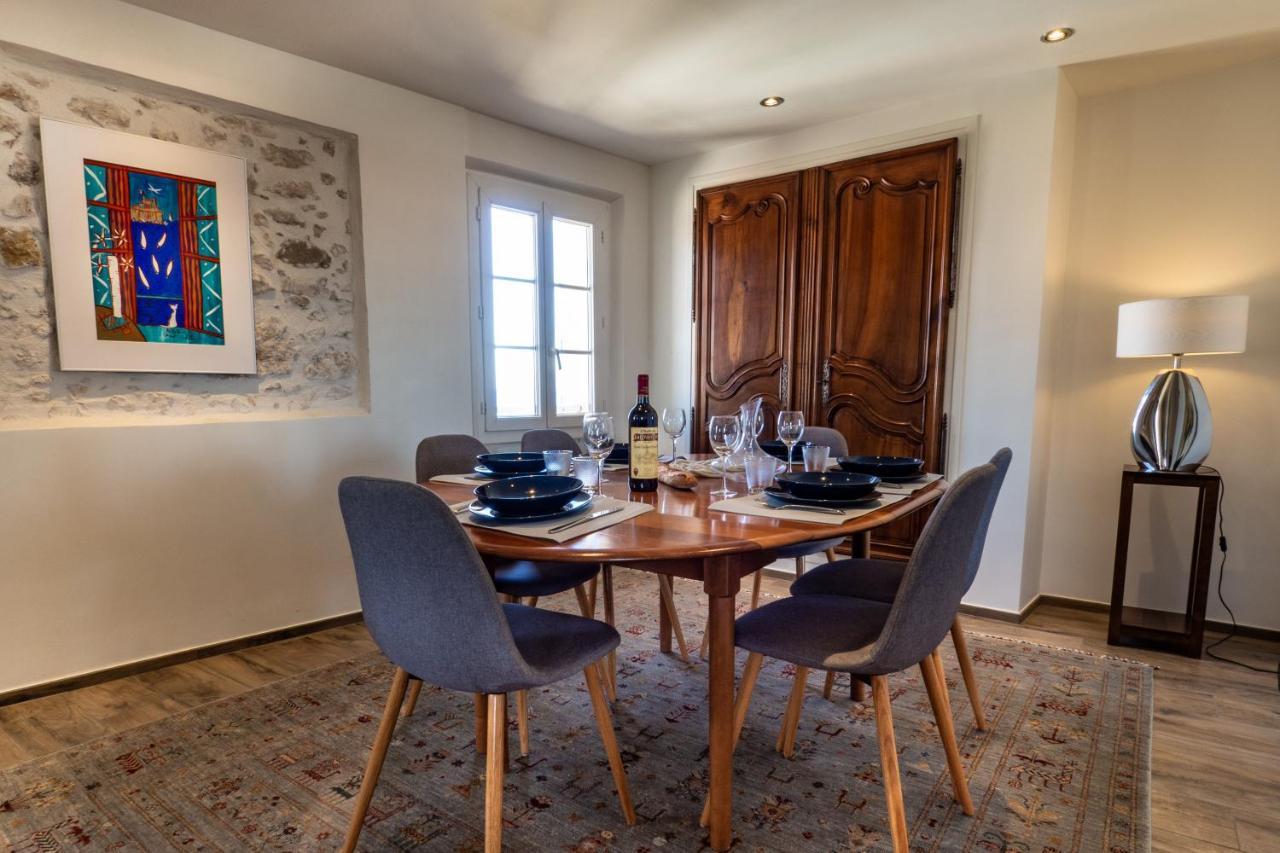Charmant Appartement Spacieux Pour 6P Vue Mer Vieil Антиб Экстерьер фото